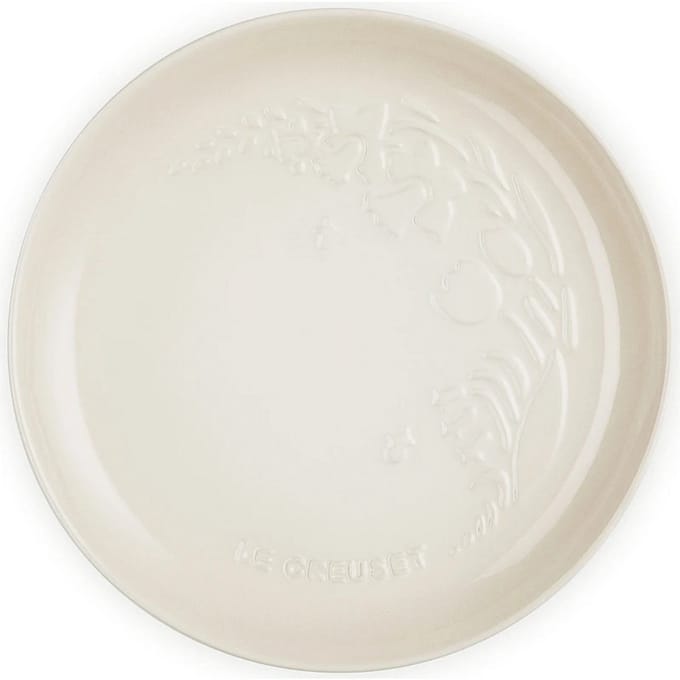 Le Creuset Dinerbord 22cm Jardin Collectie Meringue