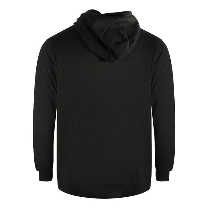 Diesel Denim Division Snijd Logo Zwarte Hoodie