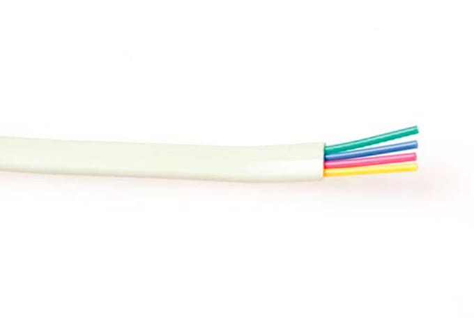 ACT Modulaire kabel 4 aderig wit