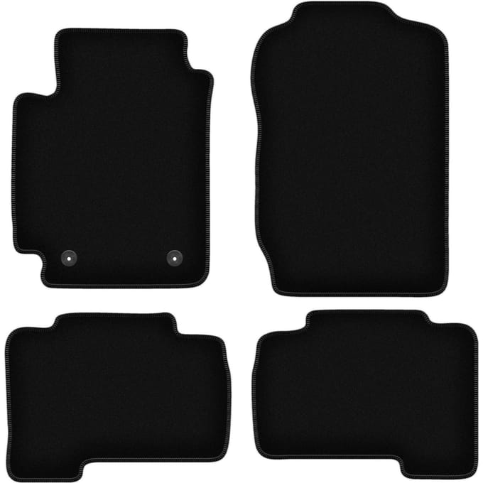 BASIC zwarte veloursmatten voor: Suzuki Grand Vitara II 5-deurs (2005-2014)