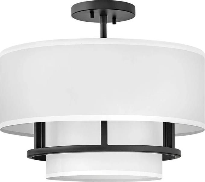 Hinkley LED Hanglamp Graham | 3X E14 Max 40W | Dimbaar | Black