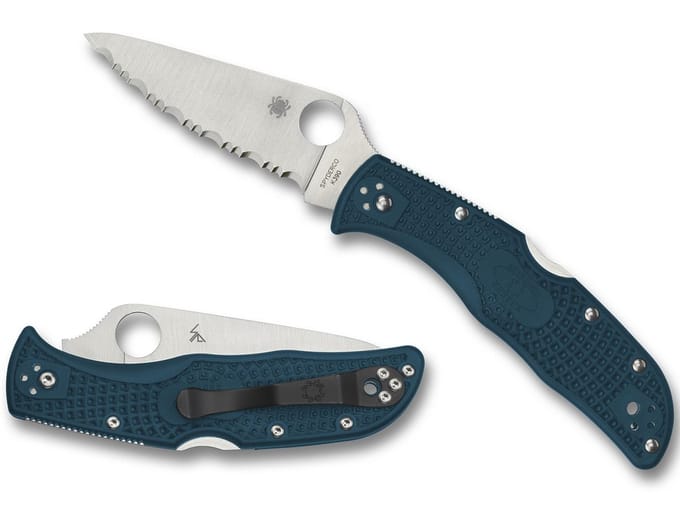 Spyderco Zakmes Endela Lightweight Blue K390 SE