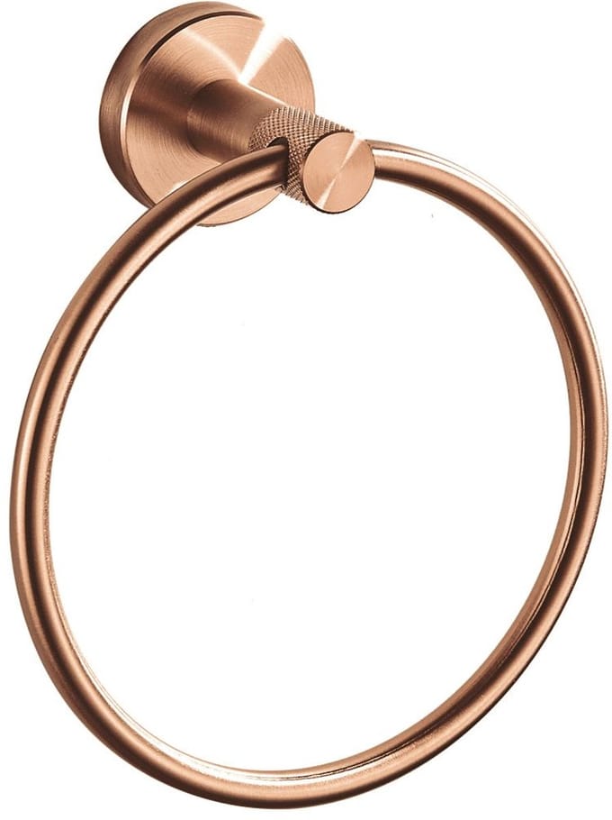 Rea Ring 6610 Modern - Handdoekhouder - Geborsteld Koper - 6,5X15,5X18Cm