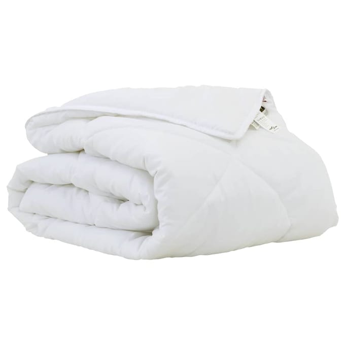 vidaXL - Dekbed - 200 - x - 155 - x - 4 - cm - Nee - Polyester - Wit - Ademend
