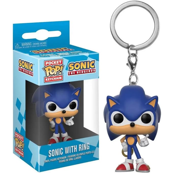 Sleutelhanger Funko Pocket Pop Sonic With Ring