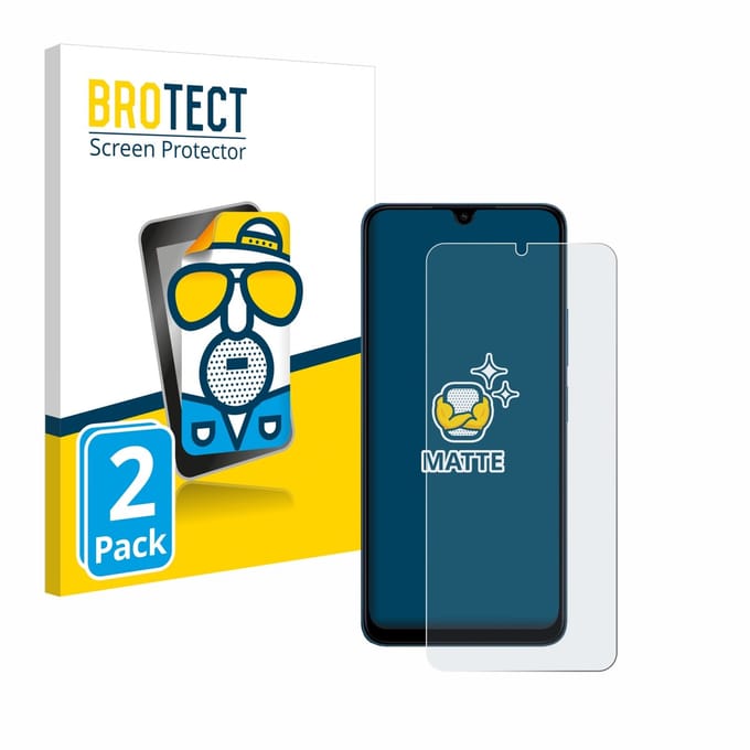 BROTECT - Screenprotector voor Xiaomi Redmi 13C 5G - Folie Beschermfolie matte 2 Stuks