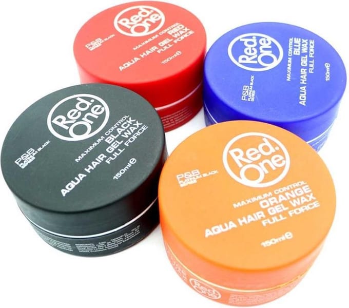 Red One Red, Blue, Black, Orange Aqua Hair Wax - 150 ml