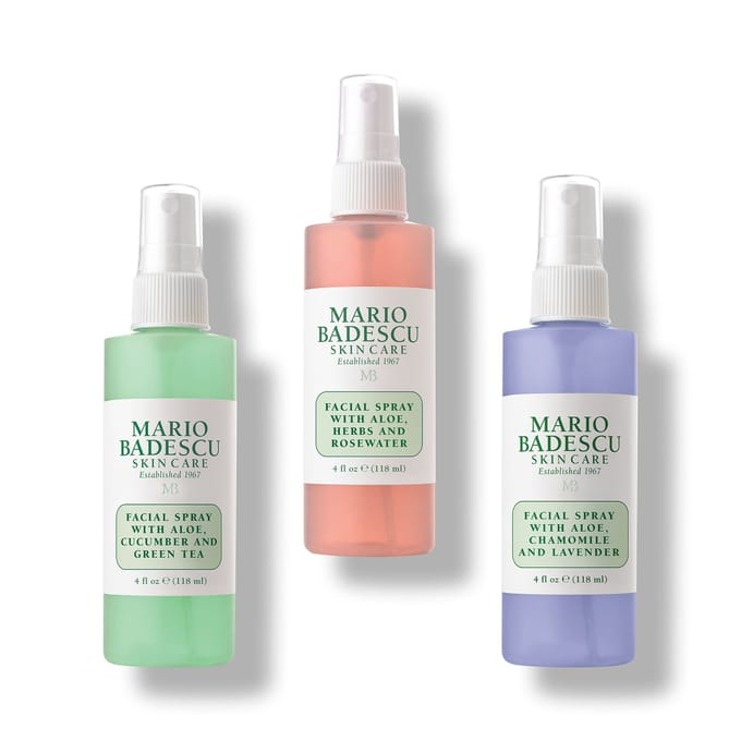 Mario Badescu Spritz Mist & Glow Set 354 ml - 3x118ml