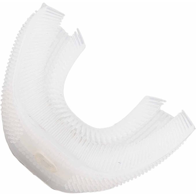 U-vormige Tandenborstelkop Vervanging Silicone Automatische Elektronische Tandenborstelkop white