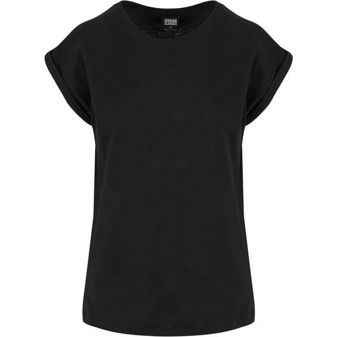 Urban Classics Dames Pre-Pack Ladies Extended Shoulder T-shirt, 2-pack PP771P