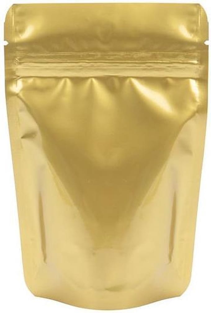 Stazakken Goud 10x6x15cm | 57 gram (100 stuks)
