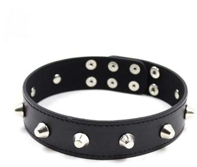 Smart Moves - Collar met Studs - Zwart
