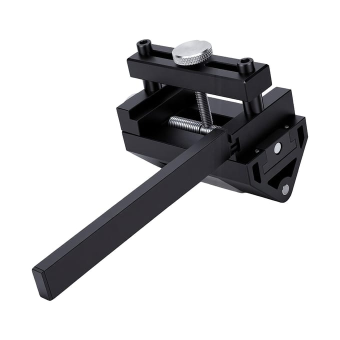 Honinggeleider Gereedschap Aluminiumlegering Veelzijdige Hoekverstelling Houtbewerking Slijper Jigs voor Eenvoudig Beitelslijpen Zwart zwart