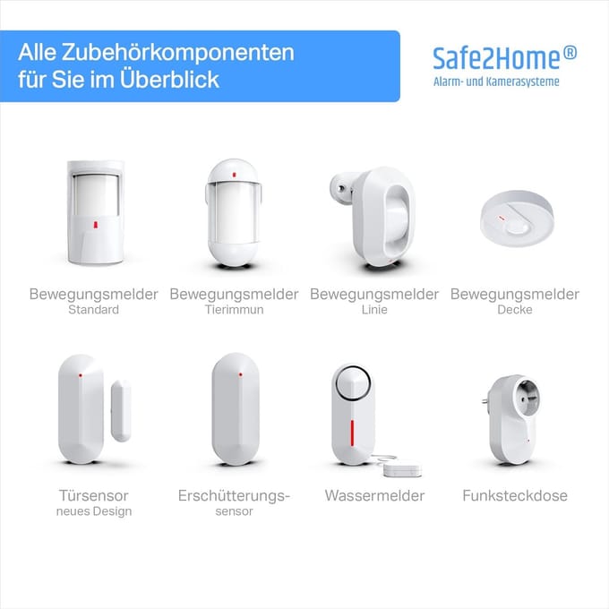 RFID Chip - Alarm Tag - Thuisbeveiliging - Directe Melding - 10 Gram - Zwart