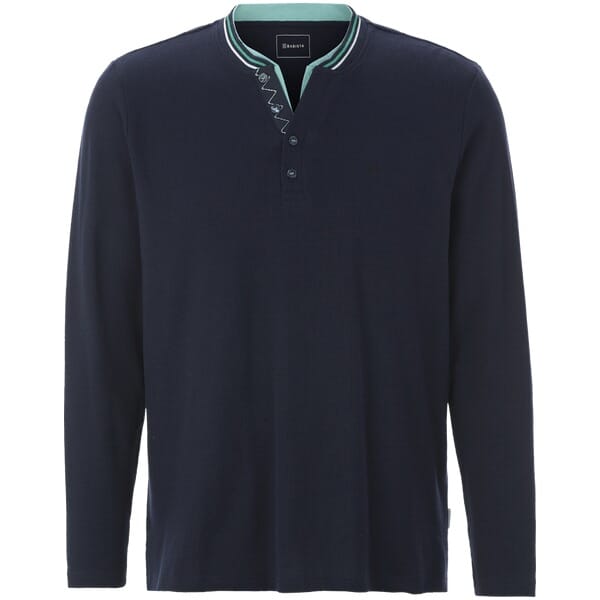 Shirt met lange mouwen VALDOR donkerblauw