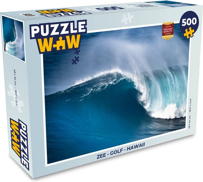 Puzzel Zee - Golf - Hawaii - Legpuzzel - Puzzel 500 stukjes