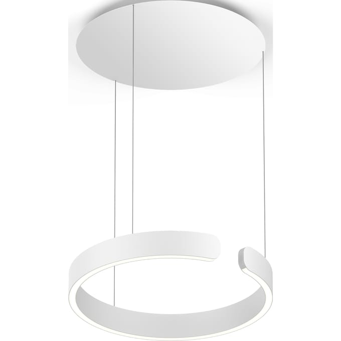 Occhio - Mito Sospeso 60 up Hanglamp - table/wide - wit mat - variabel - met Occhio Air