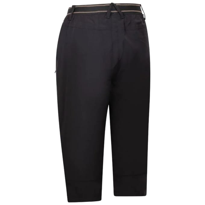 Trespass Dames/dames Dankbare 3/4 korte broek (Zwart)