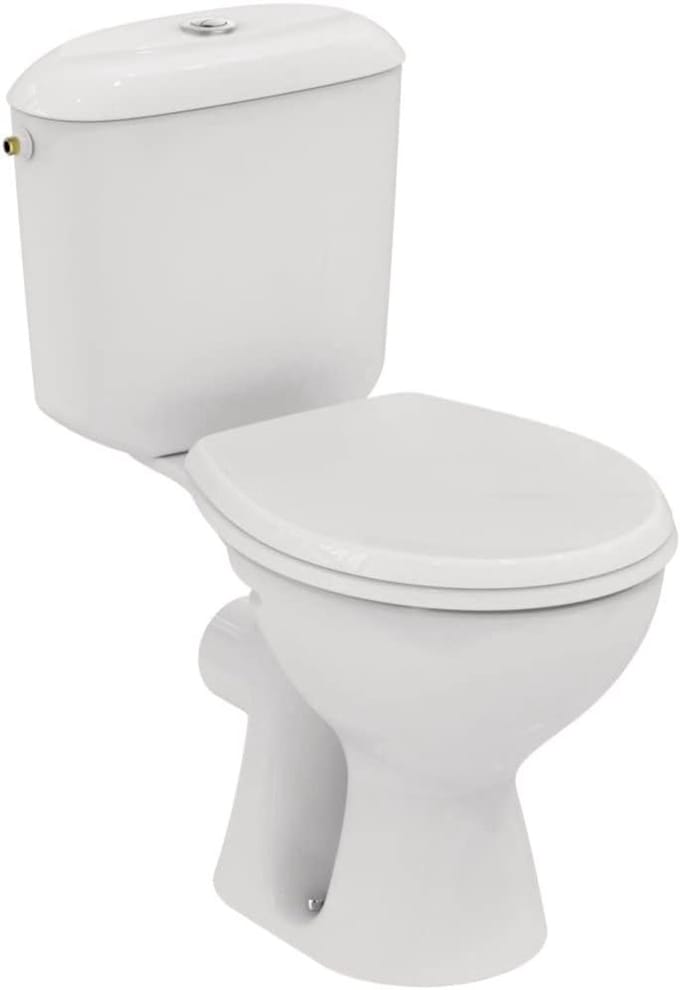 Complete Toiletset met Horizontale Afvoer - Ruimtebesparend Ontwerp