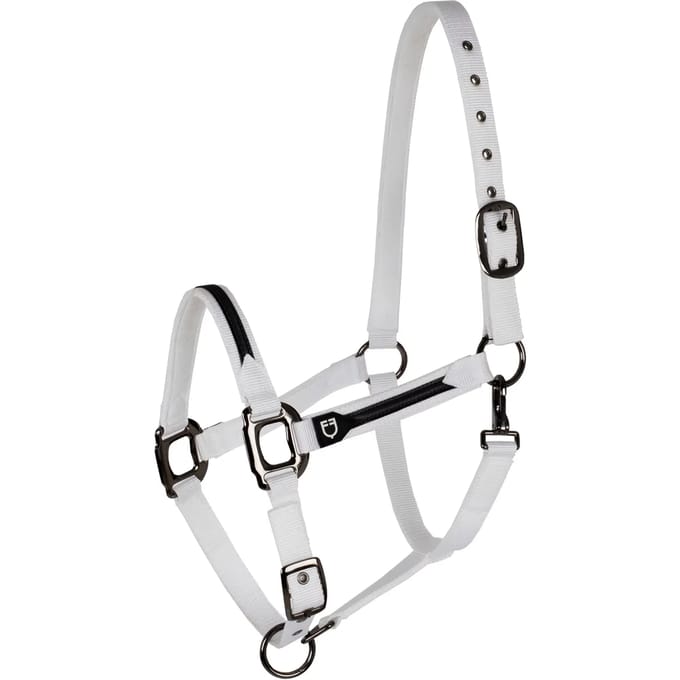 Nylon halster en longe voor paard in nylon Equestro