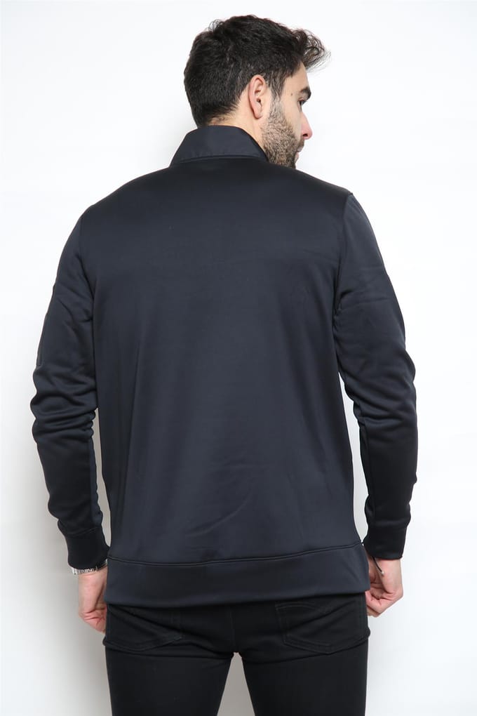 Under Armour fleece trainingstop met kwartrits voor heren in zwart