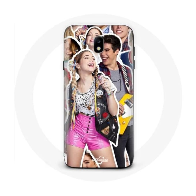 Coque pour samsung galaxy J5 2017 Poursuis Tes Rêves Mía Cáceres et Álvaro Paz