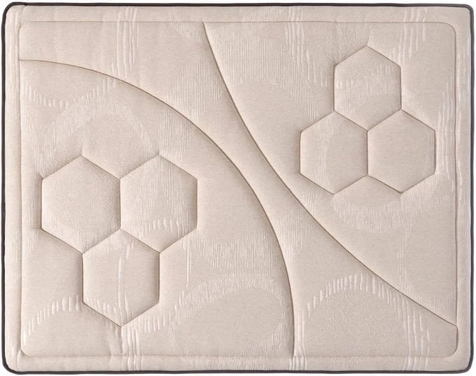 Comfortabele Matras 140 x 200 cm met Versterkte Rand en Lendensteun