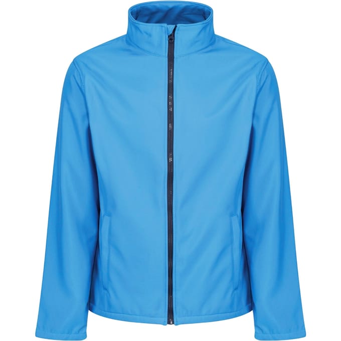 Regatta Heren Ablaze Printable Soft Shell Jas (Frans Blauw/Zwaar)