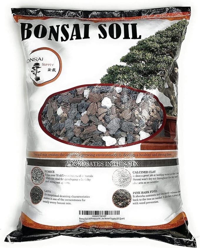 Universele Bonsai Grondmix voor Alle Soorten Bomen - Professionele Drainage