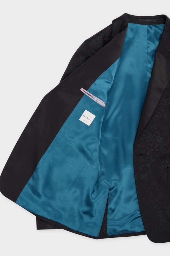 Paul Smith Evening 1btn Jacket Black Melange Taglia: 48 | Blazers Outlet | Uomo | Nero