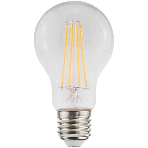 HOFTRONIC E27 LED Filament Lamp A60 - Energielabel A - 3,8 Watt - 806 Lumen - 2700K Warm Wit - Transparant glas