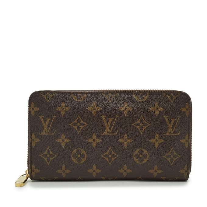 Louis Vuitton stoffen portemonnee Zippy
