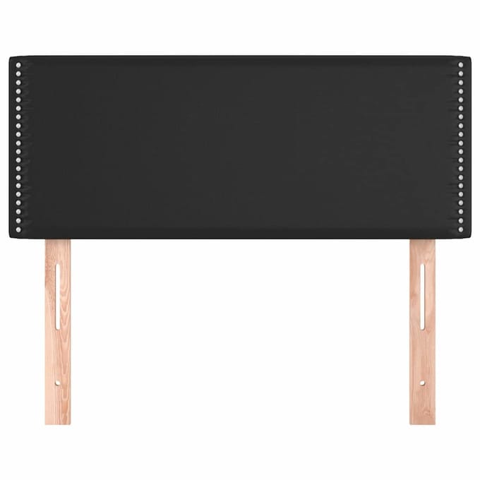 vidaXL - Hoofdbord - 100x5x78/88 - cm - kunstleer - zwart