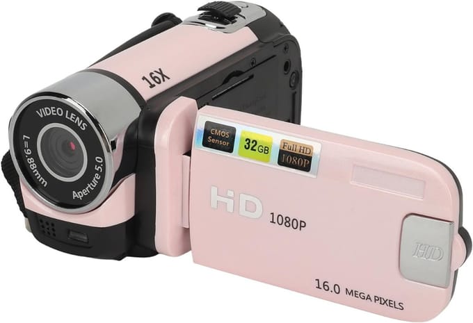 CLVP® Handycam - Videocamera - Vlog Camera voor Beginners