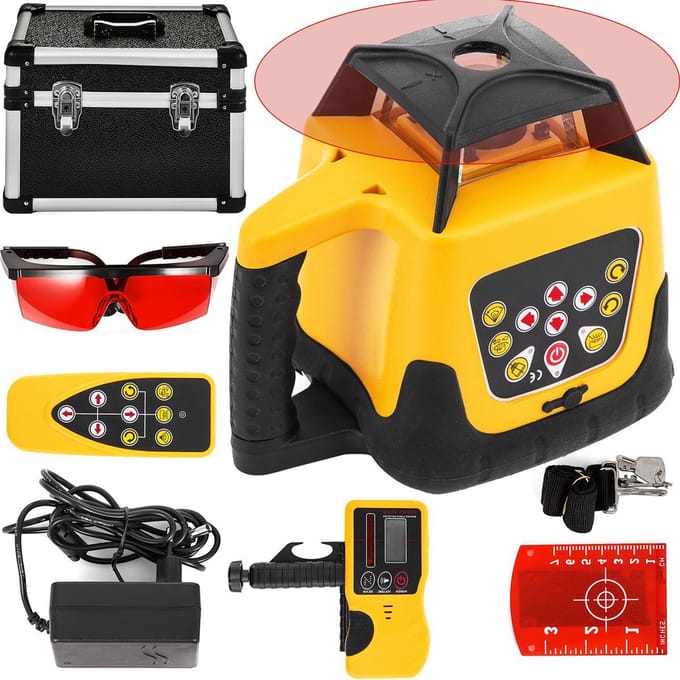 Laser - Bouwlaser - Lijnlaser - Rotatielaser - Zelfnivellerende laser