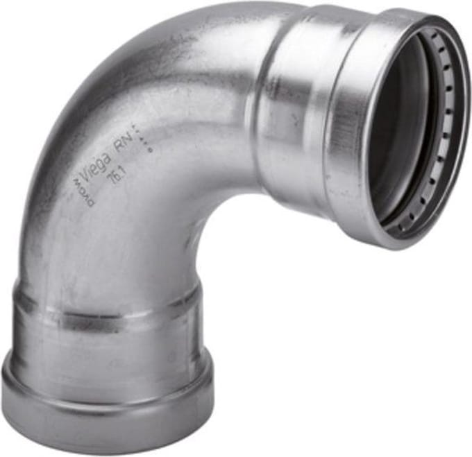 Viega sanpress inox xl bocht 90° 76.1 482596