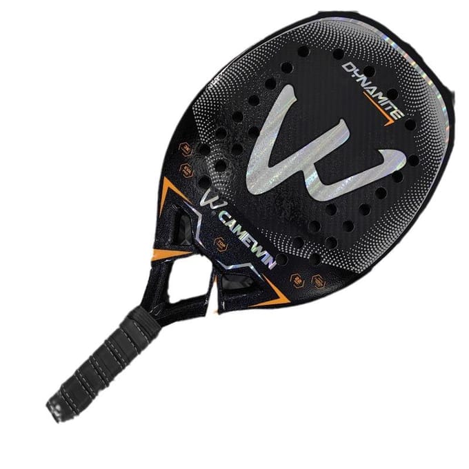 3K Transparant Carbon Strandrackets Strandtennisrackets black