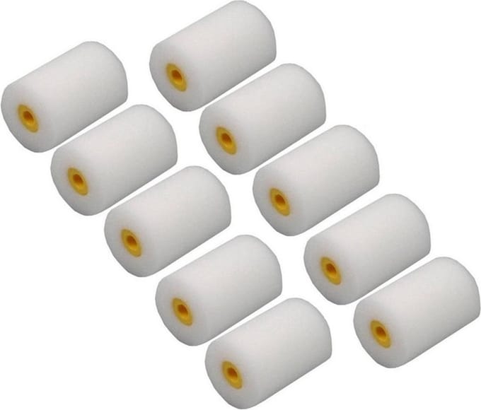 Benson Verfrollers - 10x - 5 cm - schuimrollers - voor diverse verfsoorten