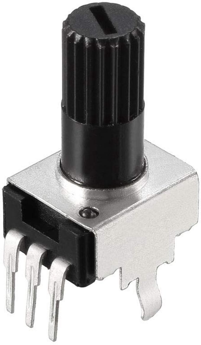 5 Stuks Potentiometer 1 M Ohm Koollaag Kegel
