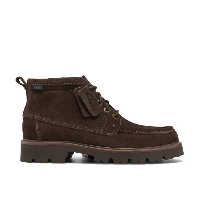 Clarks Shoes Cleyhill Hi Booties Bruin EU 40 Man