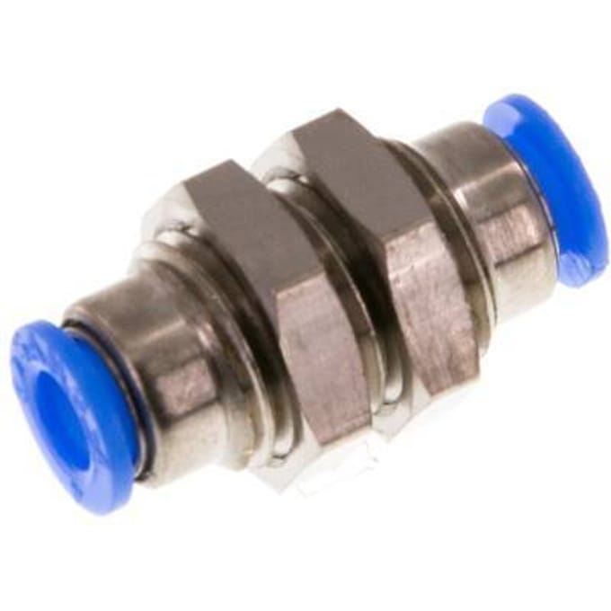 4mm Messing/PBT Insteekfitting Schotdoorvoer Compact Ontwerp NBR [2 Stuks]