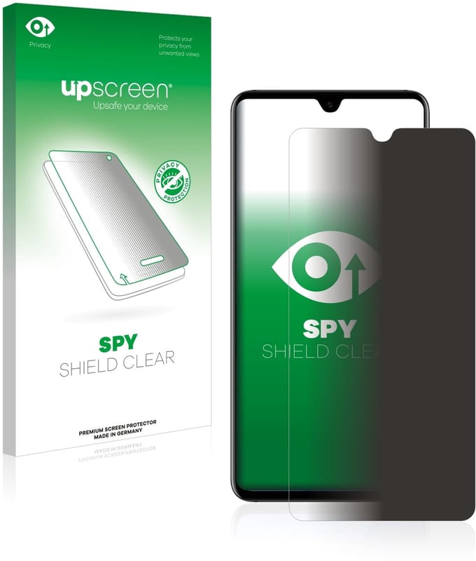 upscreen - privacy screenprotector voor Huawei Mate 20 - Folie Beschermfolie Blauwlichtfilter