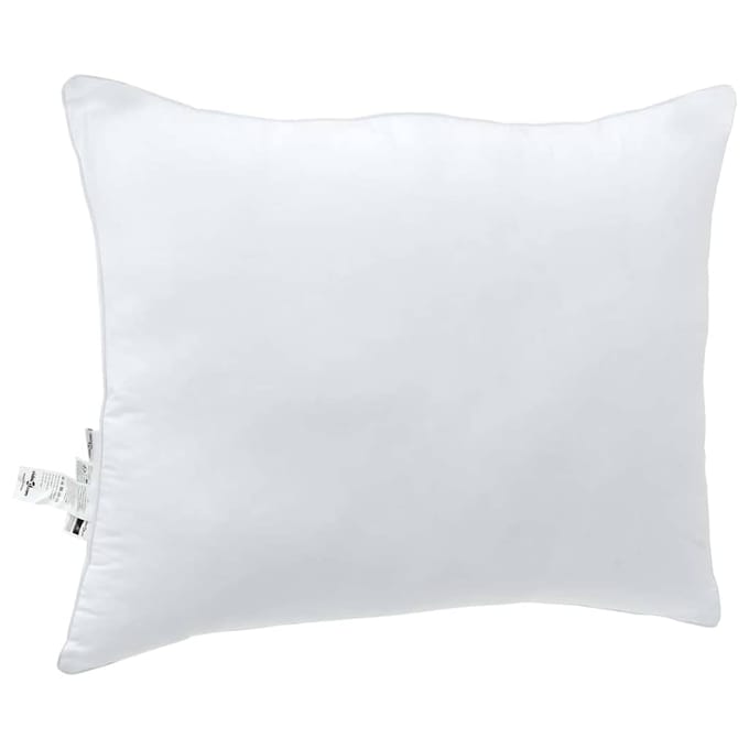 vidaXL Hoofdkussen 2 st 70 x 60 x 20 cm Polyester Wit