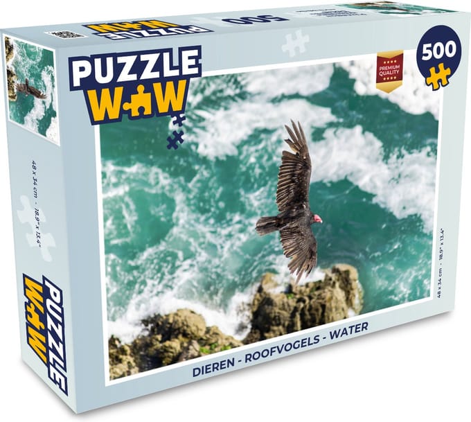 Puzzel Dieren - Roofvogels - Water - Legpuzzel - Puzzel 500 stukjes