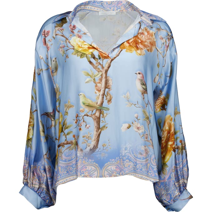 Amelie Copenhagen - Blouses Lichtblauw 6612rvsd