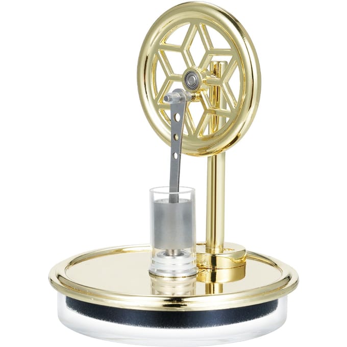 Lage Temperatuur Stirlingmotor Gemonteerd Educatief Stoom Warmtemodel voor Klassikaal Onderwijs veelkleurig
