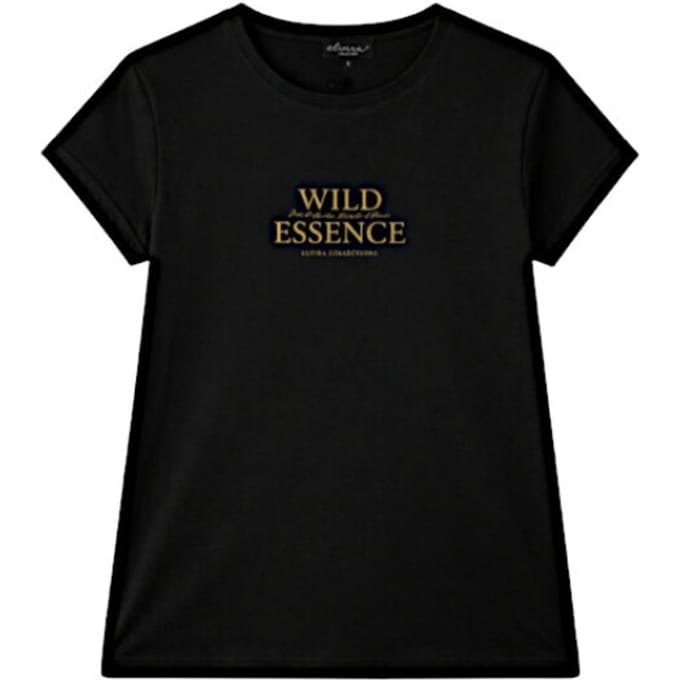 Elvira Collections T-shirt wild essence black