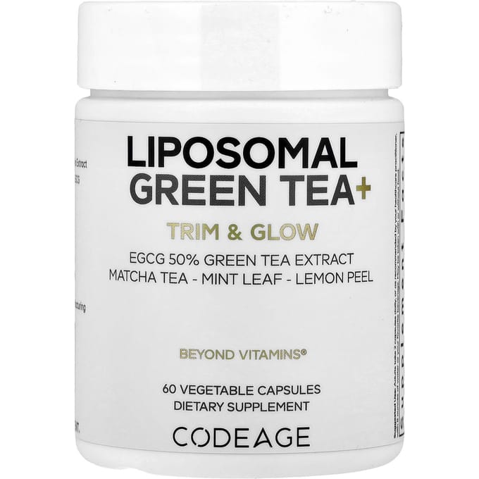 Liposomale Groene Thee+, Veggie Capsules 60