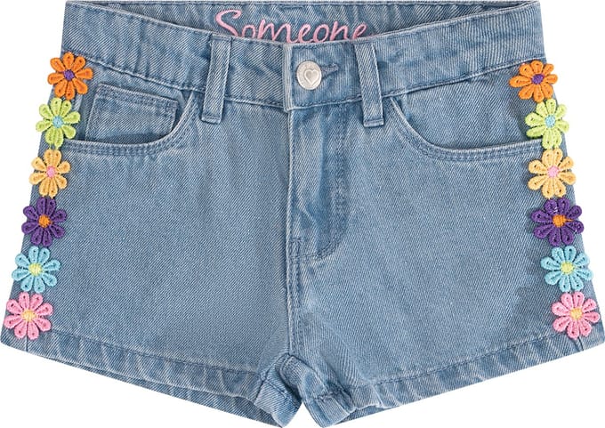 Someone MARLEY-SG-30-H Meisjes Jeans - DENIM BLUE