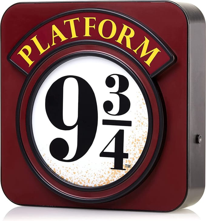 Numskull - Harry Potter - Platform 9 3/4 - 3D Bureaulamp / Wandlamp